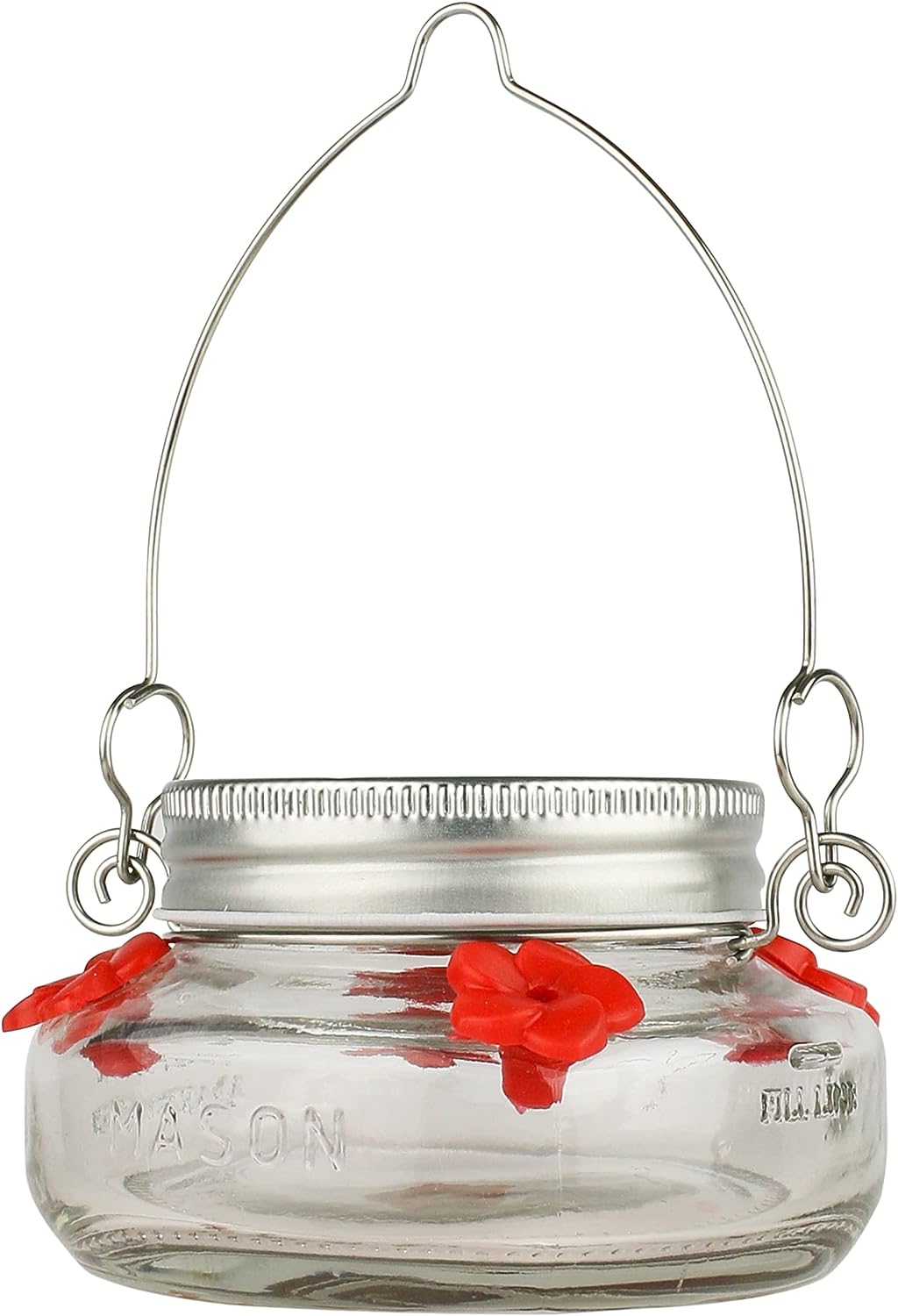 Mason Jar Hummingbird Feeder