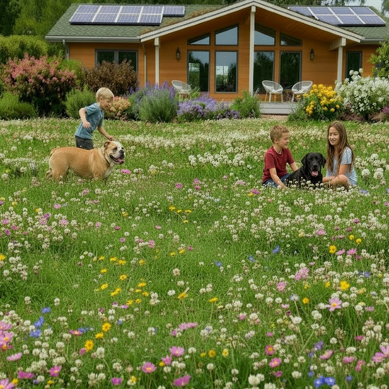 wildflower seed for lawns Magic Carpet Clover And Wildflower Seed Mix