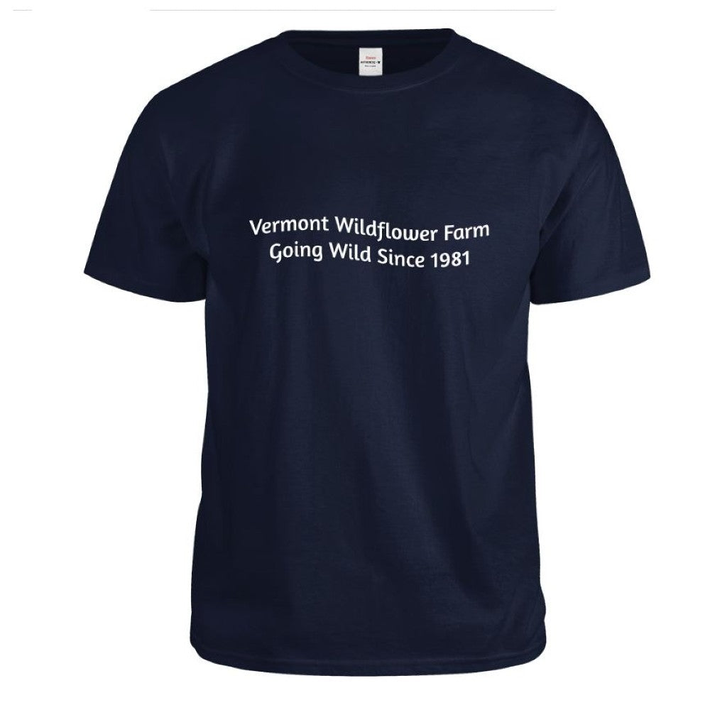 Vermont Wildflower Farm Custom Men's  T-Shirt