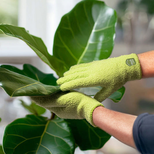 Microfiber Plant Dusting Gloves