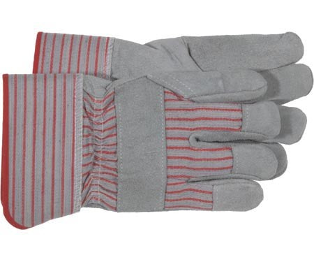 leather gardening gloves mens Men'S Split Leather Gardening Gloves