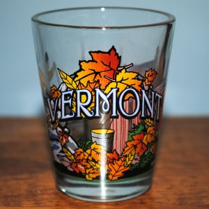 Shot Glass - Vermont Themed